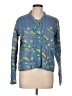 DRA 100% Cotton Print Blue Jacket Size L - photo 1