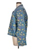 DRA 100% Cotton Print Blue Jacket Size L - photo 5