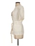 NAIN Ivory Short Sleeve Blouse Size S - photo 5