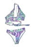 Unbranded Print Purple Two Piece Swimsuit Size S - photo 1