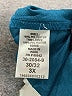 June + Vie 100% Polyester Teal 3/4 Sleeve Blouse Size 3X - photo 8