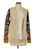 Flying Tomato 100% Acrylic Paisley Tan Cardigan Size S - photo 1