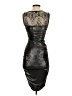 Armani Exchange 100% Nylon Metallic Silver Cocktail Dress Size S - photo 2