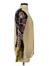Flying Tomato 100% Acrylic Paisley Tan Cardigan Size S - photo 4