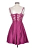 City Studio 100% Polyester Hearts Purple Cocktail Dress Size 5 - 6 - photo 2