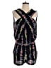 BCBGMAXAZRIA Graphic Black Romper Size XS - photo 1