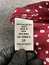 Catherines 100% Polyester Polka Dots Burgundy 3/4 Sleeve Blouse Size 3X - photo 8