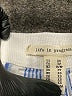 Life in Progress 100% Linen Stripes Blue Shorts Size XS - photo 3