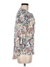 Pale Sky 100% Rayon Ivory 3/4 Sleeve Blouse Size M - photo 4
