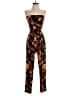 Lascana Graphic Orange Jumpsuit Size 4 - photo 1