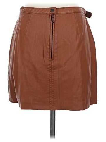 Free People Faux Leather Skirt (view 2)