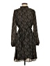Ann Taylor 100% Polyester Paisley Brown Casual Dress Size 4 - photo 1