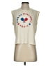 Sundry Ivory Sleeveless T-Shirt Size Sm (1) - photo 1