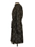 Ann Taylor 100% Polyester Paisley Brown Casual Dress Size 4 - photo 5
