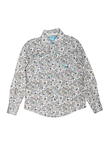 Cowgirl Hardware Long Sleeve Button-Down Shirt (view 1)