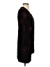 Connected Apparel Animal Print Black Cocktail Dress Size S (estimated, petite) - photo 4