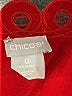 Chico's Hearts Red Casual Dress Size Sm (0) - photo 7