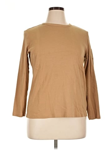 Lauren by Ralph Lauren 3/4 Sleeve T-Shirt (view 1)