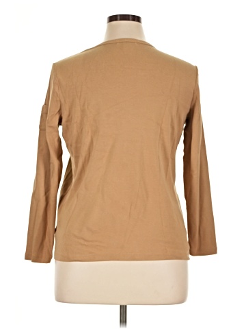 Lauren by Ralph Lauren 3/4 Sleeve T-Shirt (view 2)