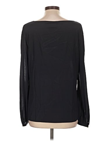Tory Burch Long Sleeve Silk Top (view 2)