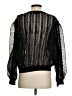 Gracia Black Long Sleeve Blouse Size S - photo 2