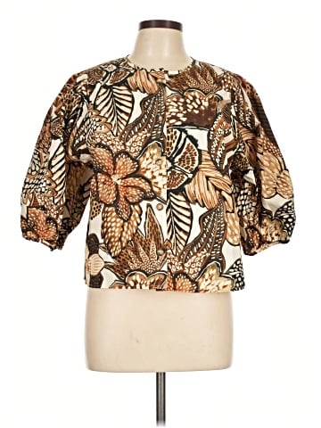 Karen Kane 3/4 Sleeve Blouse (view 1)
