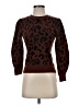 525 America Animal Print Brown Pullover Sweater Size XS - photo 1
