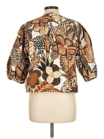 Karen Kane 3/4 Sleeve Blouse (view 2)