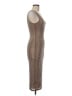 JLUXLABEL Metallic Brown Cocktail Dress Size M - photo 4
