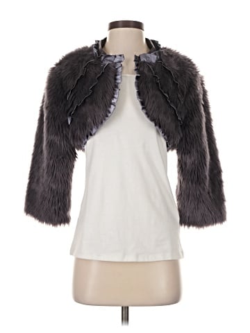 Blanc Noir Faux Fur Jacket (view 1)