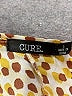 Cure 100% Polyester Yellow 3/4 Sleeve Blouse Size L - photo 7