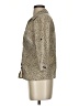Elementz Tweed Tan 3/4 Sleeve Button-Down Shirt Size S (petite) - photo 5