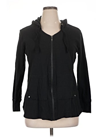 Neon Buddha Zip Up Hoodie (view 1)