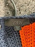 Zara Color Block Orange Pullover Sweater Size M - photo 7