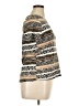 By Design 100% Cotton Animal Print Tan Short Sleeve Top Size XL - photo 4