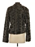 BB Dakota 100% Polyester Chevron-herringbone Gray Faux Fur Jacket Size S - photo 2