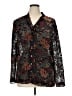 Coldwater Creek Paisley Black Kimono Size 1X - photo 1