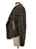 BB Dakota 100% Polyester Chevron-herringbone Gray Faux Fur Jacket Size S - photo 5