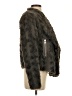 BB Dakota 100% Polyester Chevron-herringbone Gray Faux Fur Jacket Size S - photo 4