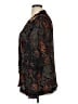 Coldwater Creek Paisley Black Kimono Size 1X - photo 5