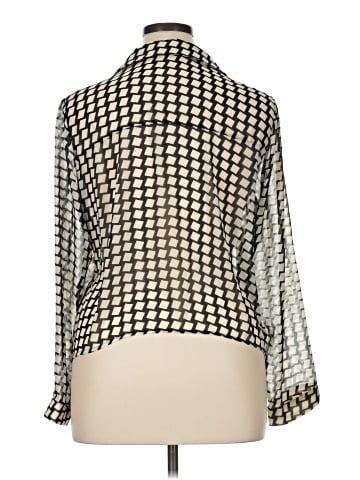 T Tahari Long Sleeve Blouse (view 2)