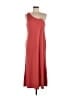 H&M Solid Red Pink Casual Dress Size L - photo 1