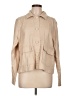 Ann Taylor LOFT Outlet 100% Cotton Tan Jacket Size L (estimated) - photo 1