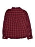 Old Navy Checkered-gingham Red Long Sleeve Button-Down Shirt Size 10 - 12 - photo 2
