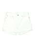 Levi's Solid White Denim Shorts Size 29 waist - photo 1