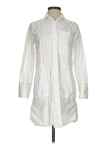 Club Monaco 3/4 Sleeve Button-Down Shirt (view 1)