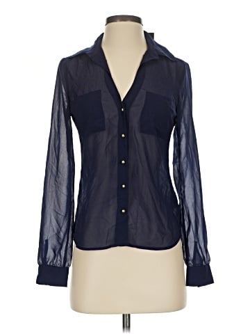 G by GUESS Long Sleeve Blouse (view 1)