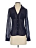 G by GUESS 100% Polyester Blue Long Sleeve Blouse Size XS - photo 1