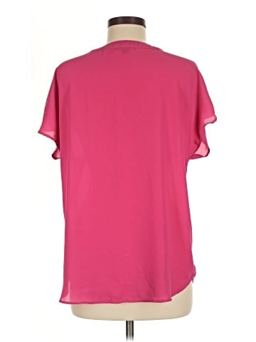 Adrianna Papell Short Sleeve Blouse (view 2)