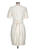 Express Solid Ivory Cocktail Dress Size L - photo 2
